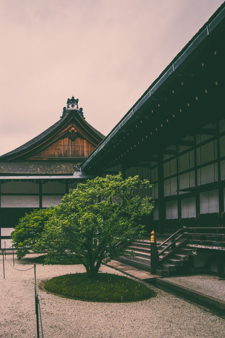 Kyoto garden temple